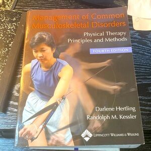 Management of Common Musculoskeletal Disorders: Physical Therapy Principles